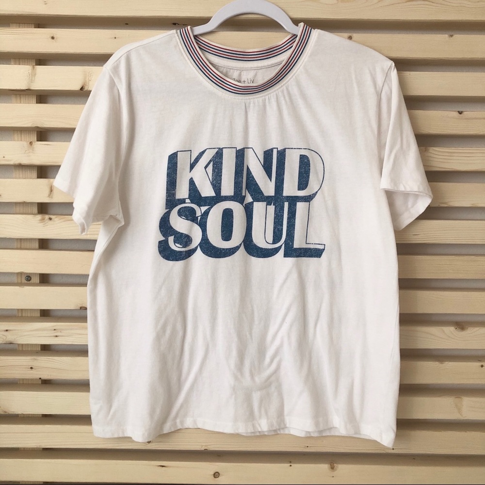 Kind Soul Ringer Tee